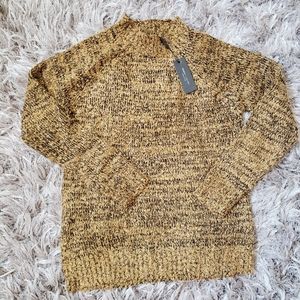 Romeo and Juliet Couture Camel Mock Neck Sweater